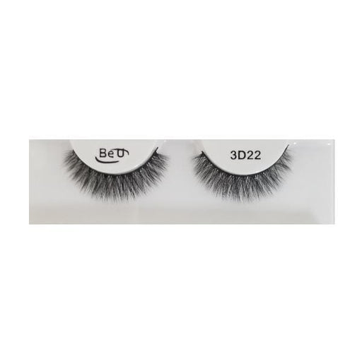 BE U | 3D Faux Mink Eyelashes 3D22 | Hair to Beauty.