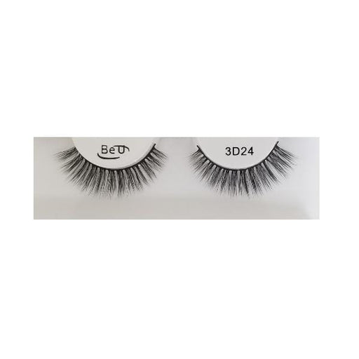 BE U | 3D Faux Mink Eyelashes 3D24 | Hair to Beauty.