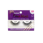 BE U | 3D Faux Mink Eyelashes 3D25 | Hair to Beauty.