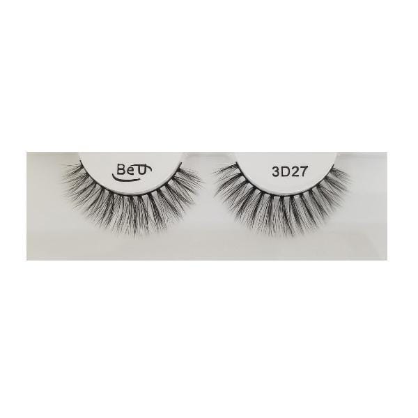 BE U | 3D Faux Mink Eyelashes 3D27 | Hair to Beauty.