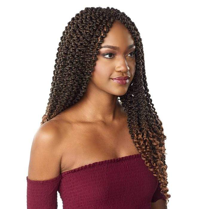 3X 3D PASSION TWIST 18" | Lulutress Synthetic Crochet Braid | Hair to Beauty.