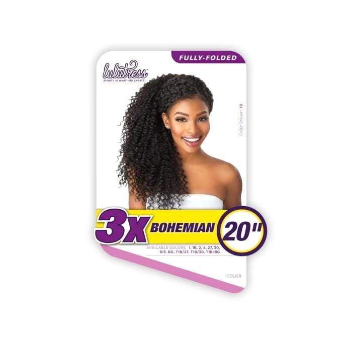 3X BOHEMIAN 20″ | Lulutress Synthetic Braid | Hair to Beauty.