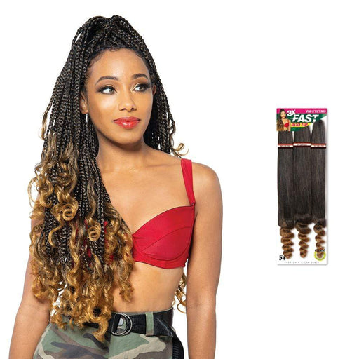 3X FAST ROD TIP | Synthetic Jumbo Braid | Hair to Beauty.