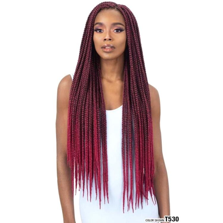 3X INDIVIDUAL BOX BRAID 28" | Synthetic Braid | Hair to Beauty.