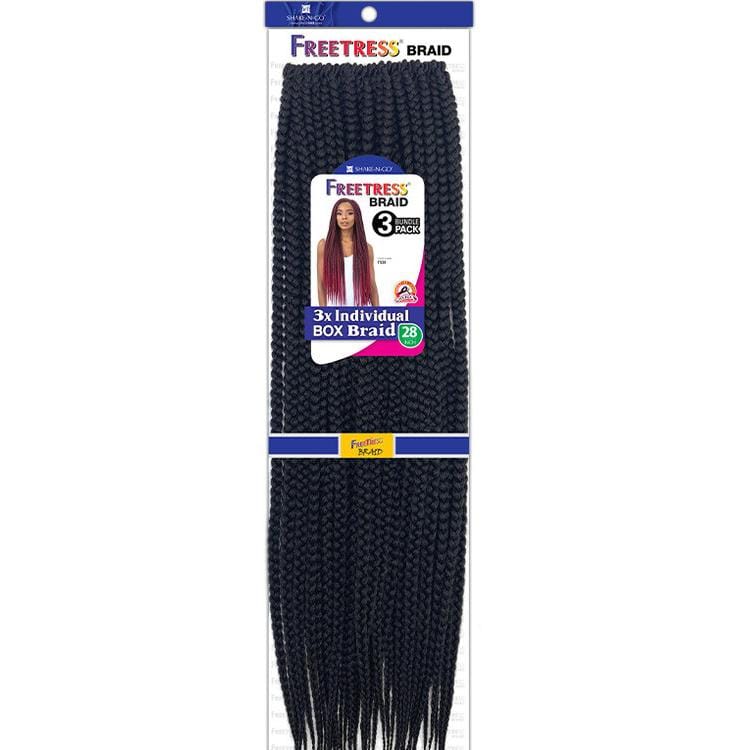 3X INDIVIDUAL BOX BRAID 28" | Synthetic Braid | Hair to Beauty.