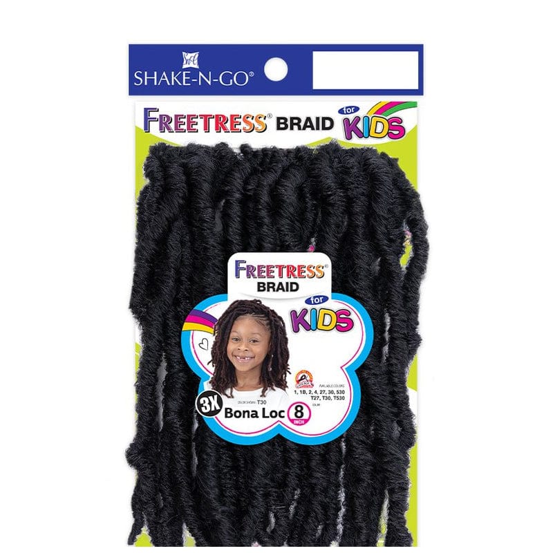 3X KIDS-BONA LOC 8" | Freetress Synthetic Crochet Braid