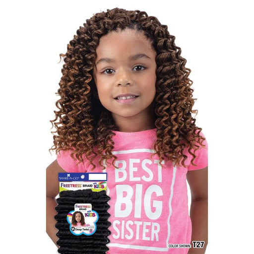 3X KIDS-DEEP TWIST 8" | Freetress Synthetic Crochet Braid