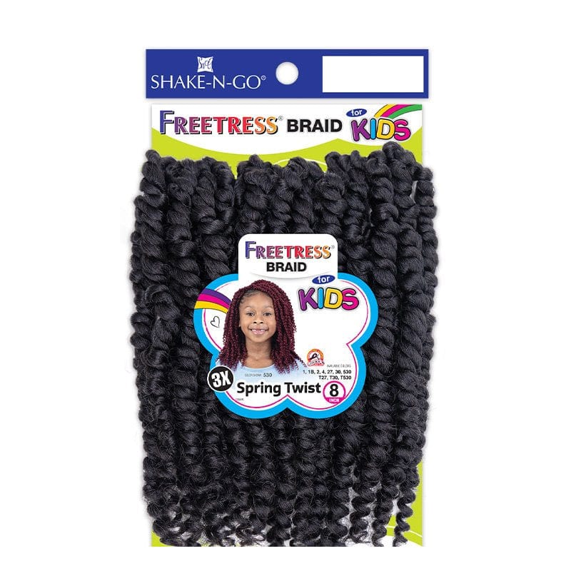 3X KIDS-SPRING TWIST 8" | Freetress Synthetic Crochet Braid