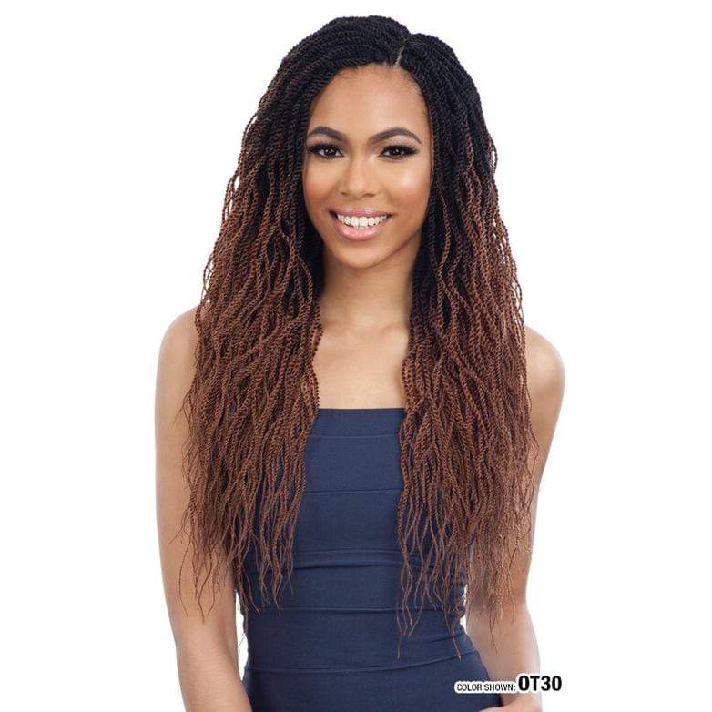 3X NATURAL WAVY TWIST 18" | Synthetic Pre-Stretched Braid | Hair to Beauty.