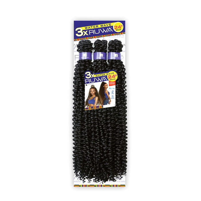 Sensationnel Crochet Braids X-Pression 3X Ruwa Pre-Stretched Braid 18 (5  Pack, SM1B/30)