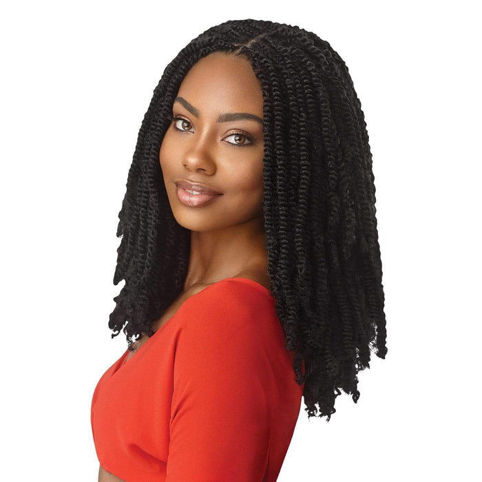 Marley Twist Braiding Hair Springy Afro Twist Hair 12 Inch Bob Marley Twist  Hair for Faux Locs crochet Hair Synthetic Hair Extension for Kids(10  StrandsPack,1B) - Onceit