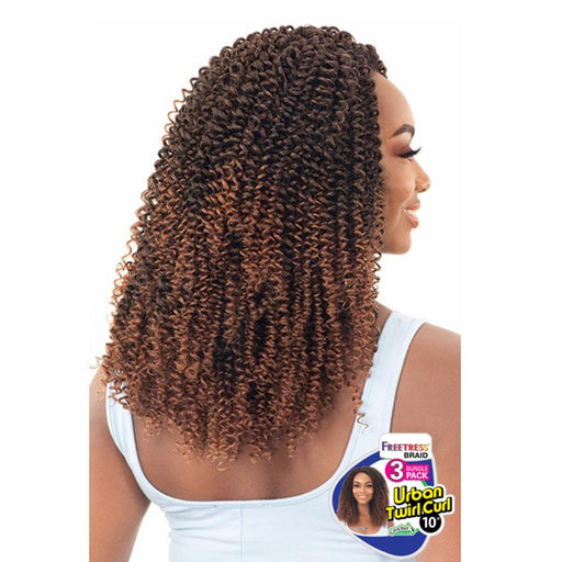 3X URBAN TWIRL CURL 10" | Synthetic Braid | Hair to Beauty.