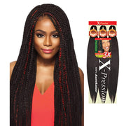 3X X-PRESSION 42" | Pre-Stretched Kanekalon Braid | Hair to Beauty.