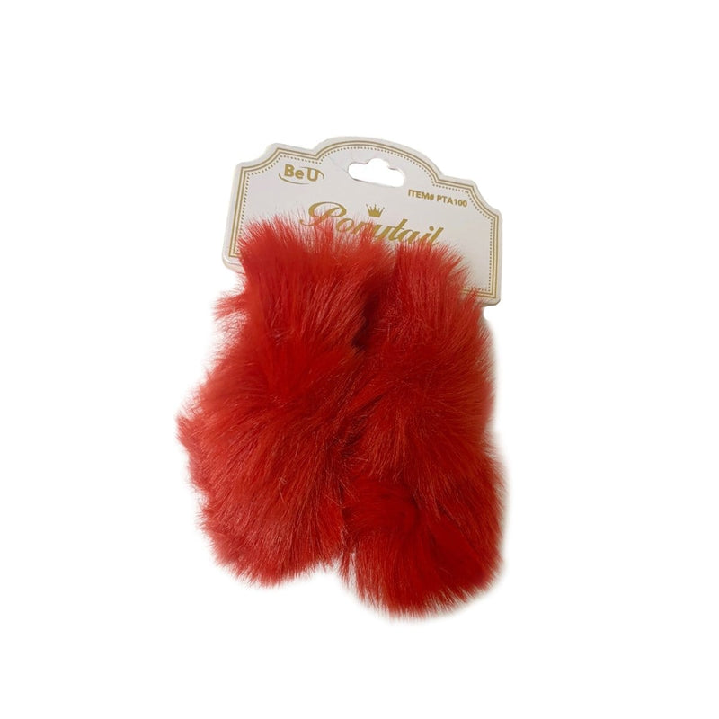 BE U | Fur Ponytail Holder | Hair to Beauty.