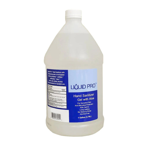 LIQUID PRO | Hand Sanitizer Gel with Aloe 1 Gallon (3.79L) | Hair to Beauty.