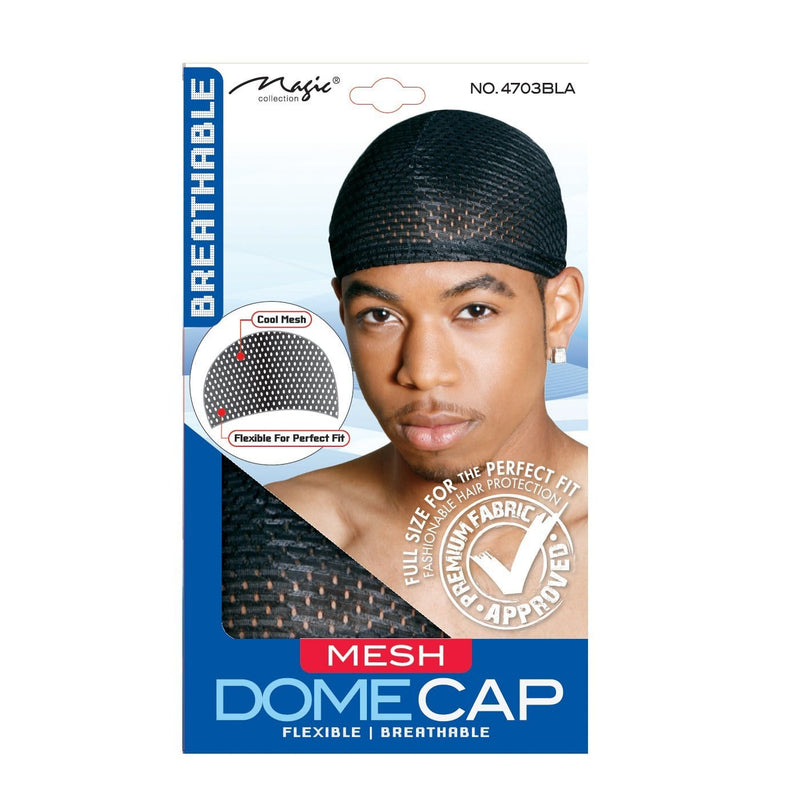 MAGIC | Mesh Dome Cap Black | Hair to Beauty.