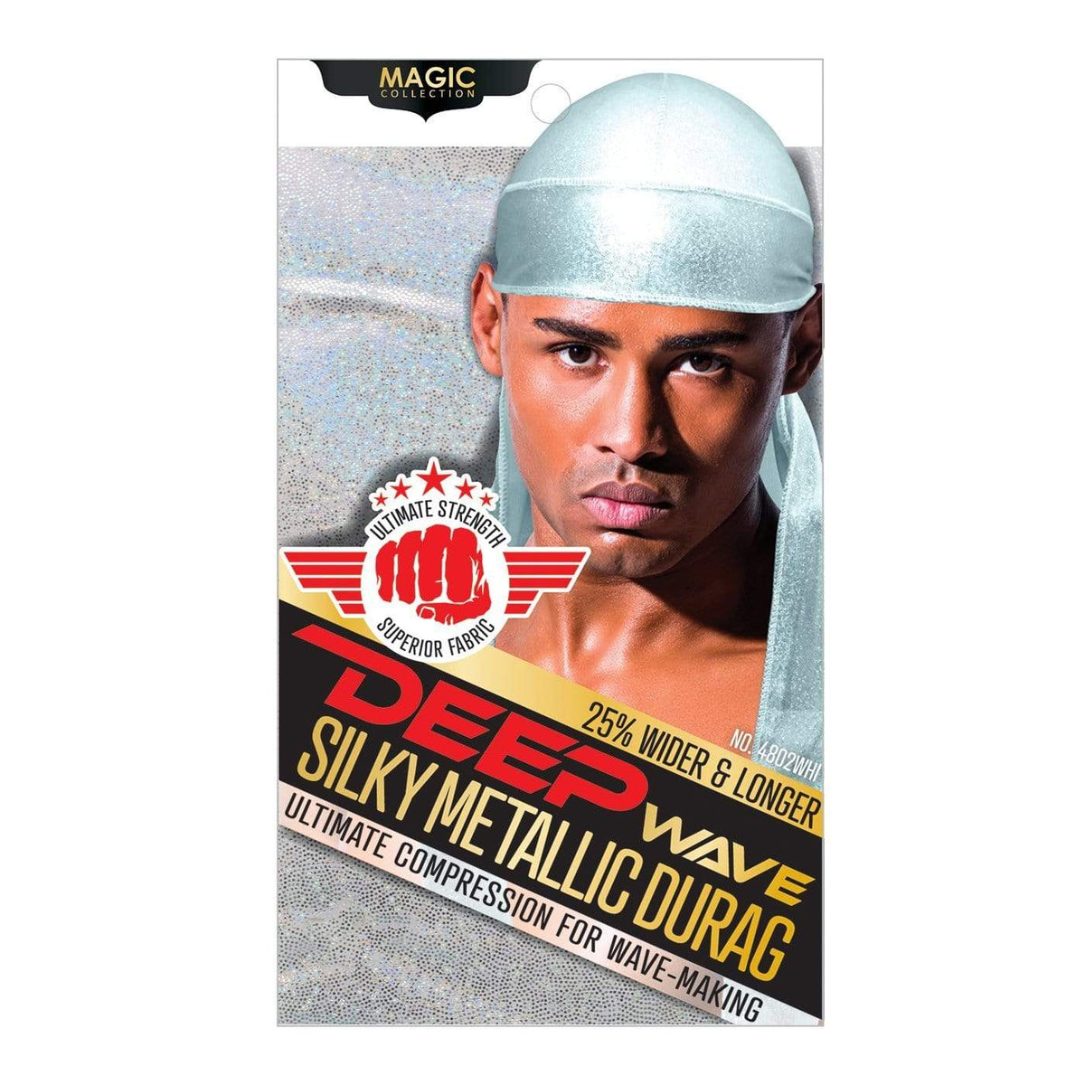 MAGIC - Deep Wave Durag White — Hair to Beauty