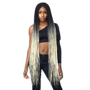 BOX BRAID 50" | Cloud9 Synthetic 4X4 Swiss Lace Frontal Wig | Hair to Beauty.