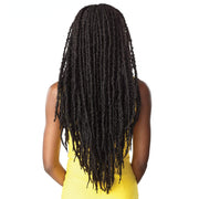 4X4 BUTTERFLY LOCS 30″ | Cloud9 Synthetic Swiss Hand-Braided HD Lace Wig | Hair to Beauty.