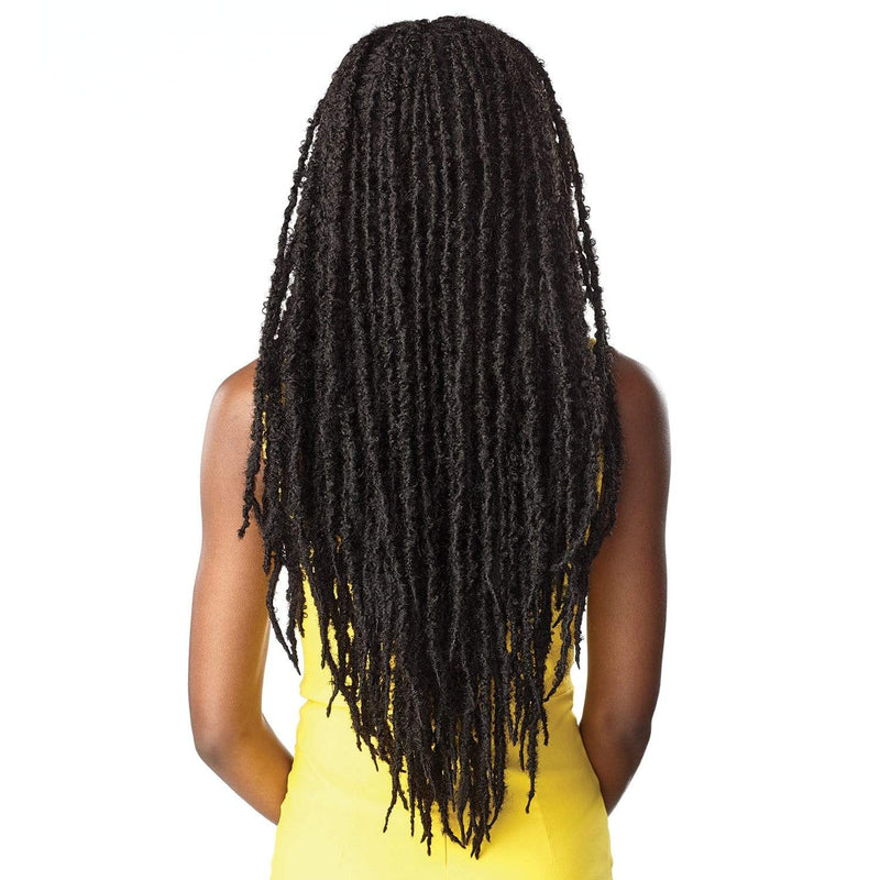 4X4 BUTTERFLY LOCS 30″ | Cloud9 Synthetic Swiss Hand-Braided HD Lace Wig | Hair to Beauty.