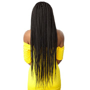 4X4 BRAIDED BOX BRAIDED X-LARGE 36″ | Cloud9 Synthetic Swiss Hand-Braided HD Lace Wig - Hair to Beauty.