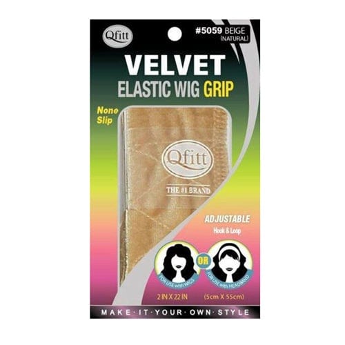 QFITT | Velvet Elastic Wig Band (5057 & 5059) | Hair to Beauty.