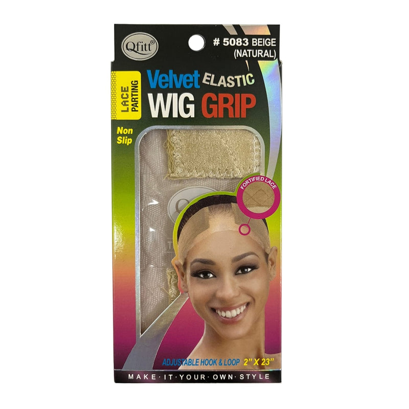 Qfitt | Lace Parting Velvet Elastic Wig Grip - Hair to Beauty.