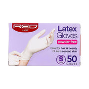 RED BY KISS | Latex Gloves Powder-Free 50 ct | Hair to Beauty.