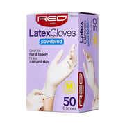 RED BY KISS | Latex Gloves Powdered 50 ct | Hair to Beauty.