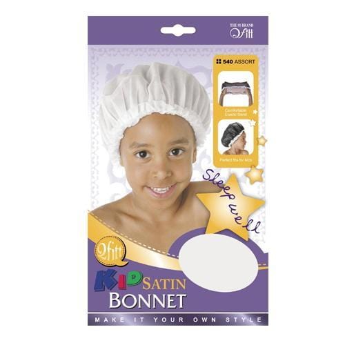 QFITT | Kid Satin Bonnet - 540 AST | Hair to Beauty.