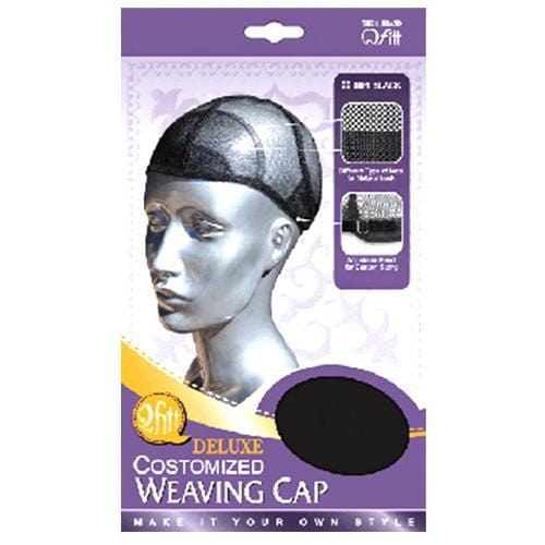 QFITT | Deluxe Costomized Weaving Cap Nets Adjustable Band Wigs Xlarge Black 551 | Hair to Beauty.