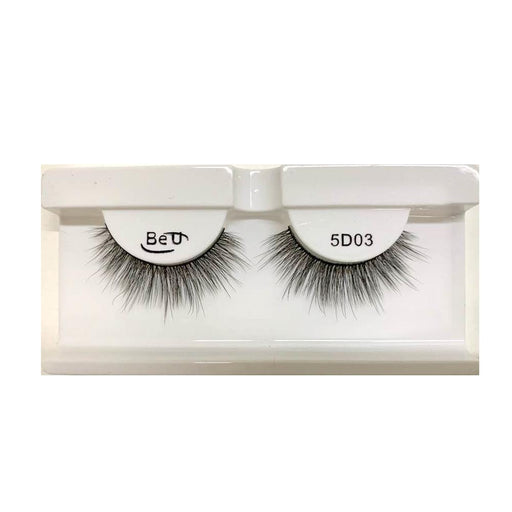 BE U | 5D Faux Mink Eyelashes 5D03 | Hair to Beauty.