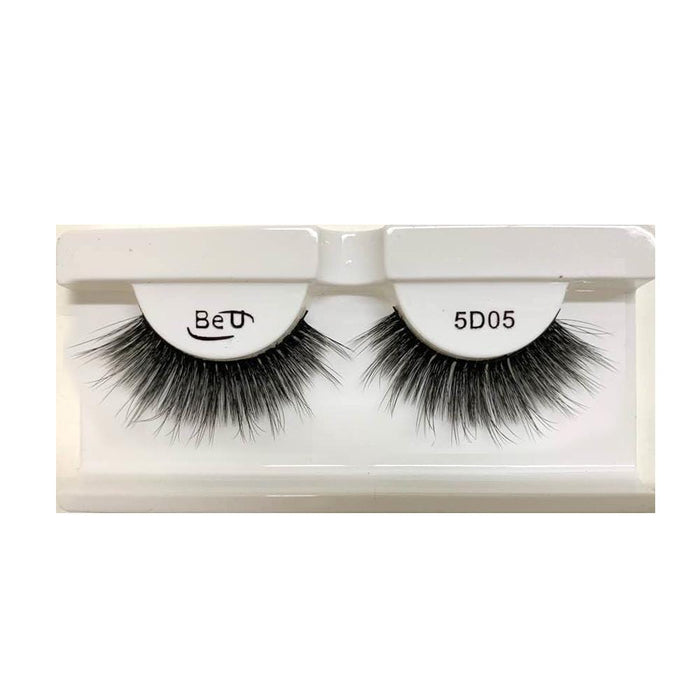 BE U | 5D Faux Mink Eyelashes 5D05 | Hair to Beauty.