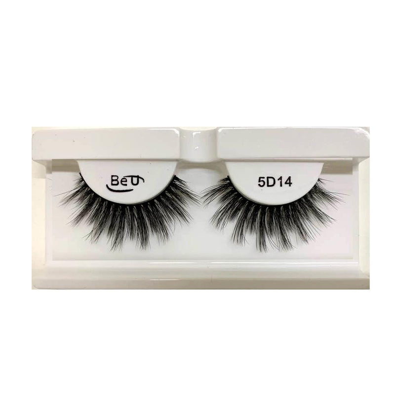 BE U | 5D Faux Mink Eyelashes 5D14 | Hair to Beauty.
