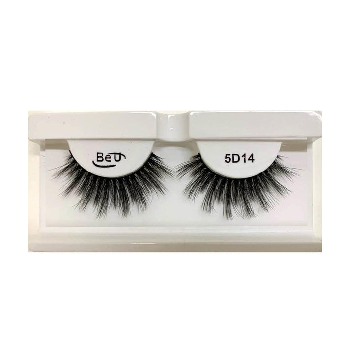 BE U | 5D Faux Mink Eyelashes 5D14 | Hair to Beauty.