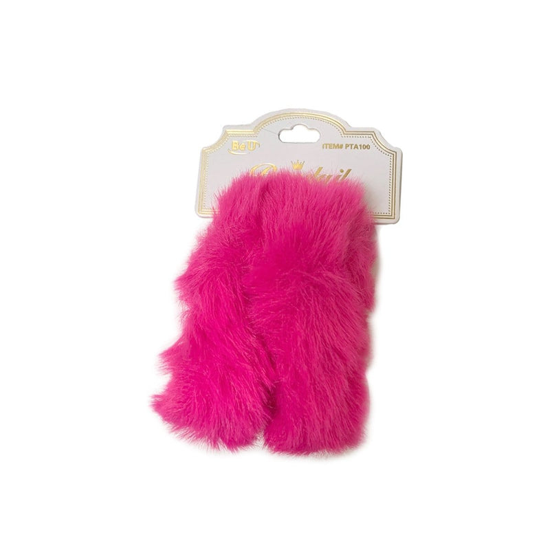 BE U | Fur Ponytail Holder | Hair to Beauty.