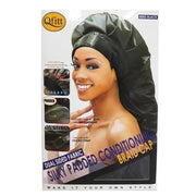 QFITT | Dual Sided Fabric Silky Padded Conditioning Braid Cap | Hair to Beauty.