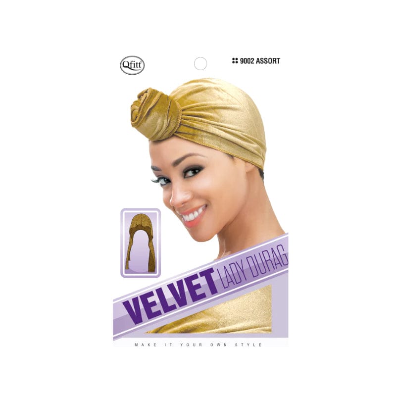 Qfitt | Velvet Lady Durag - Hair to Beauty.