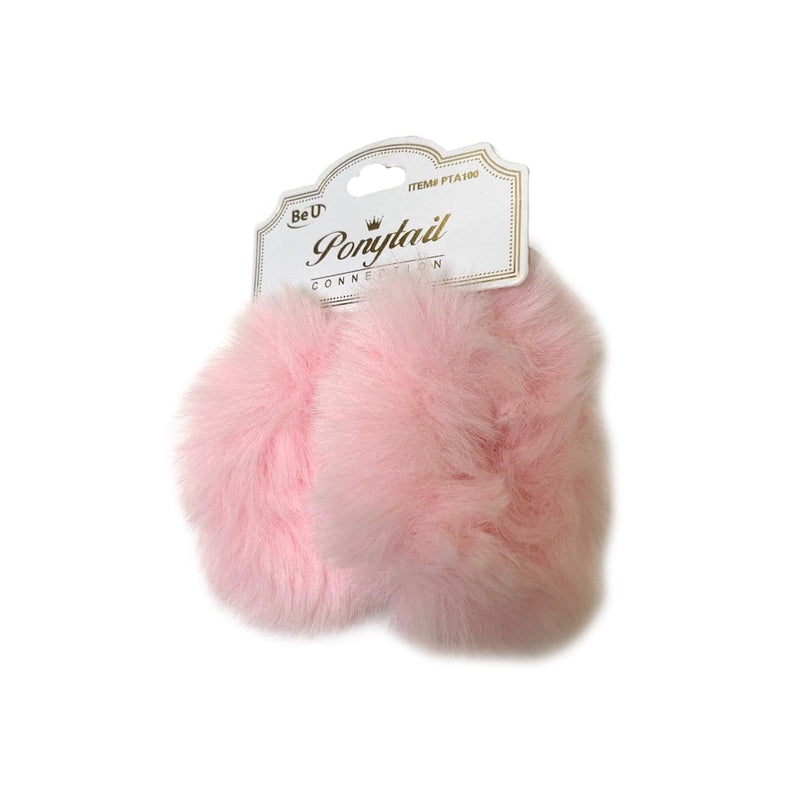 BE U | Fur Ponytail Holder | Hair to Beauty.