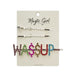 WA$$UP 2 | Colorful Rhinestone Hair Pin 3PCS | Hair to Beauty.
