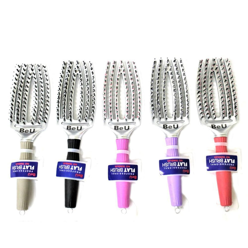 BE U | Professional Flat Brush A913 | Hair to Beauty.