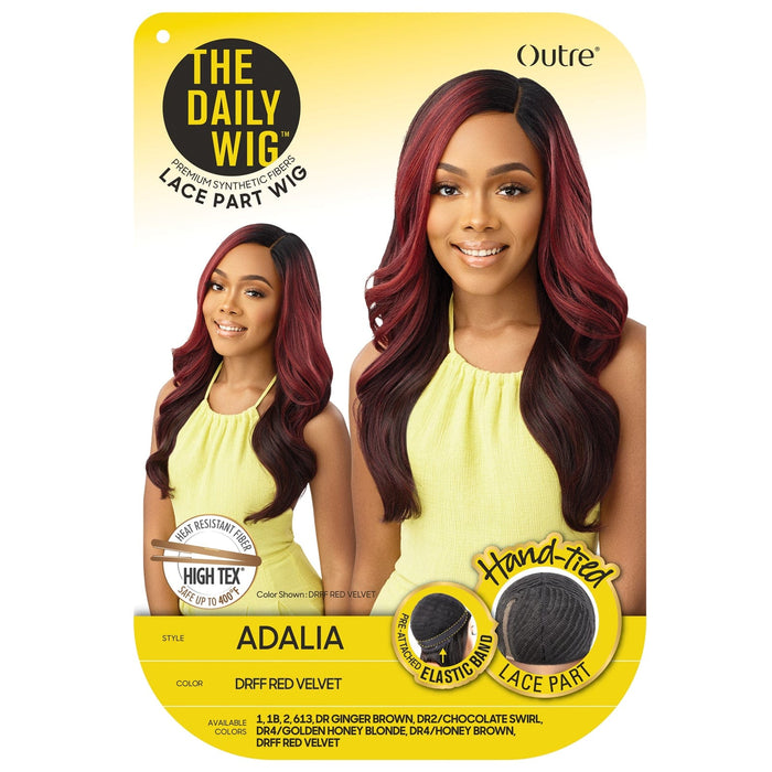 ADALIA | Outre The Daily Synthetic Lace Part Wig | Hair to Beauty.