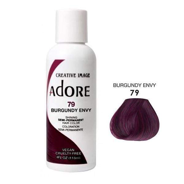 Adore Semi Permanent Hair Color - Vegan and Cruelty-Free Hair Dye - 4 Fl Oz  - 010 Crystal Clear (Pack of 1)
