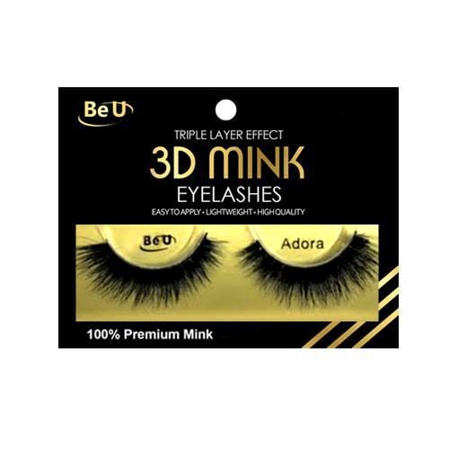BE U | 3D Mink Eyelashes ADORA | Hair to Beauty.