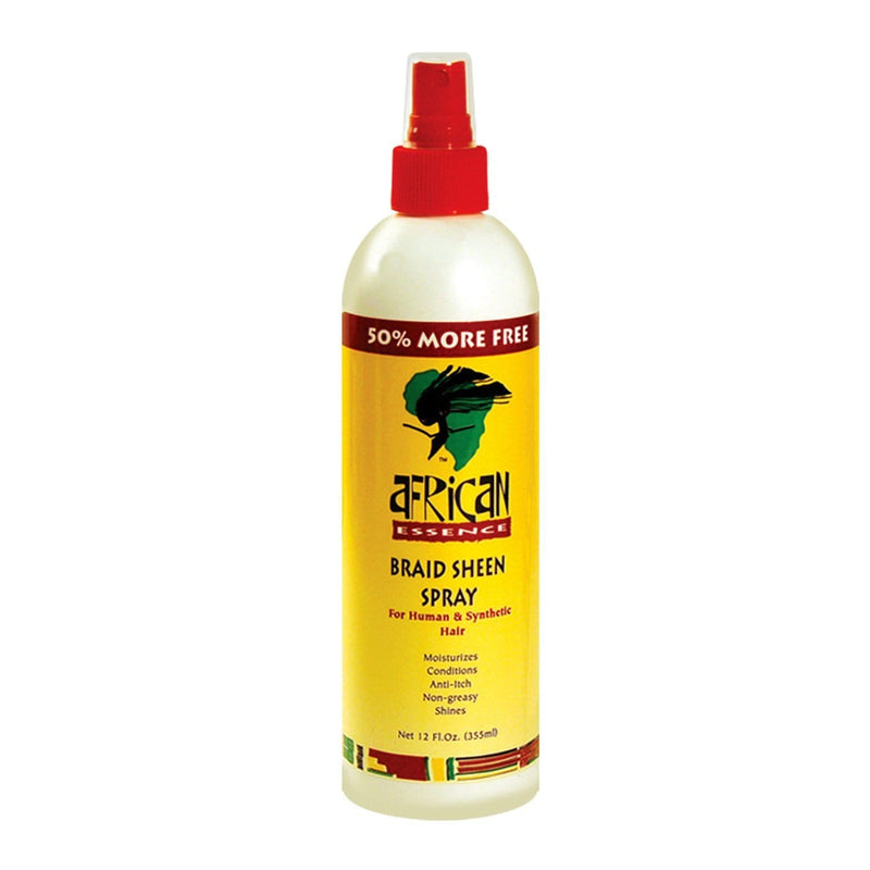 AFRICAN ESSENCE | Braid Sheen Spray 12oz | Hair to Beauty.