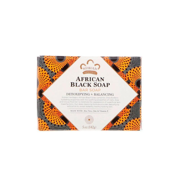 NUBIAN HERITAGE | African Black Soap 5oz | Hair to Beauty.