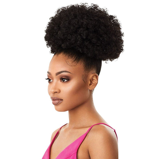 AFRO MEDIUM | Outre Pretty Quick Synthetic Ponytail | Hair to Beauty.