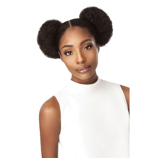 AFRO PUFF DUO SMALL | Outre Pretty Quick Synthetic Ponytail | Hair to Beauty.