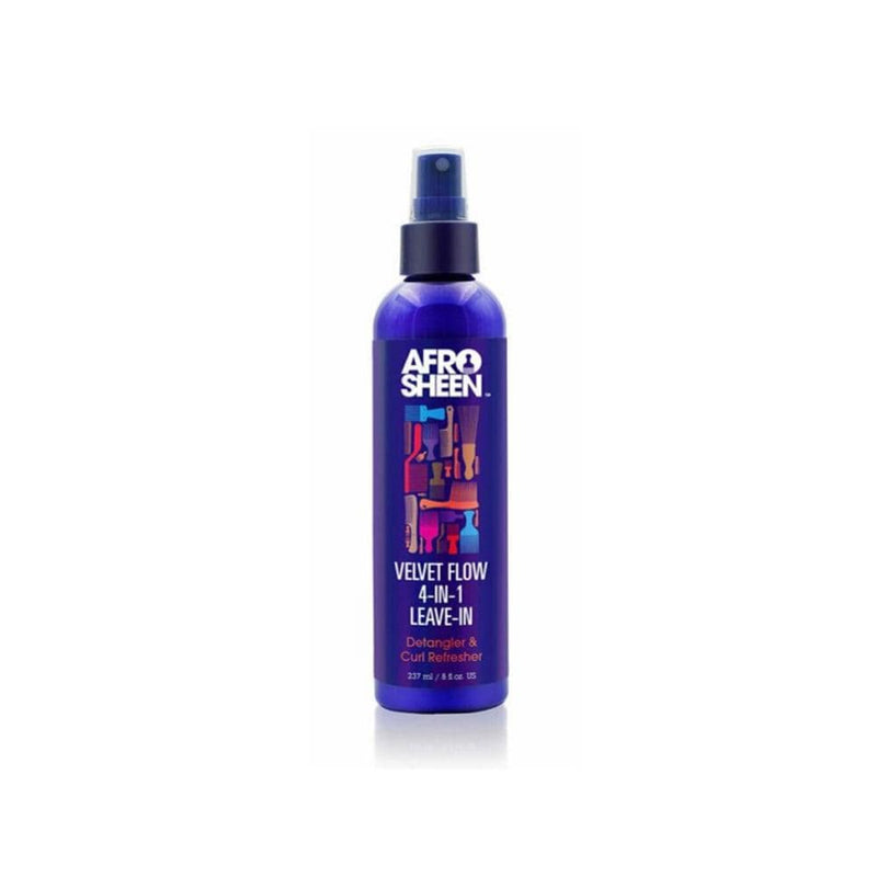 AFRO SHEEN | Velvet Flow 4-In-1 Leave In Spray 8oz | Hair to Beauty.