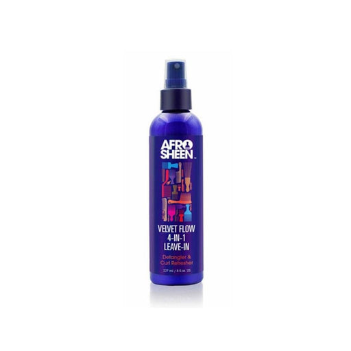 AFRO SHEEN | Velvet Flow 4-In-1 Leave In Spray 8oz | Hair to Beauty.